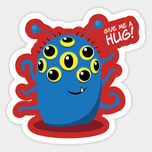 Give Me a Hug! Sticker